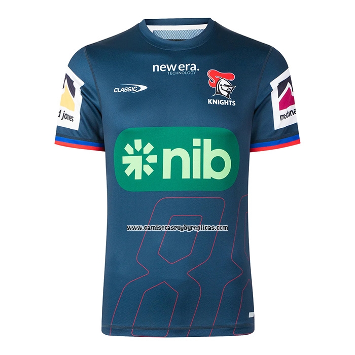 Camiseta Newcastle Knights Rugby 2026 Entrenamiento Azul